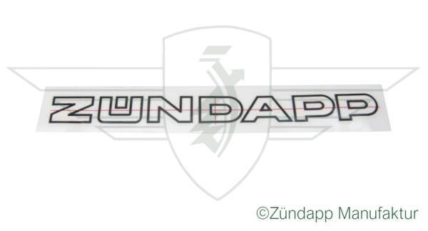 Lettering "Zündapp"